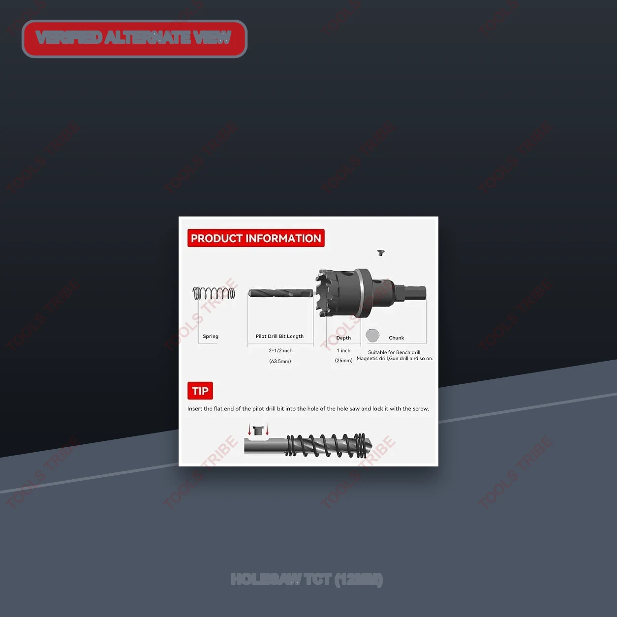 HOLESAW TCT (12MM)