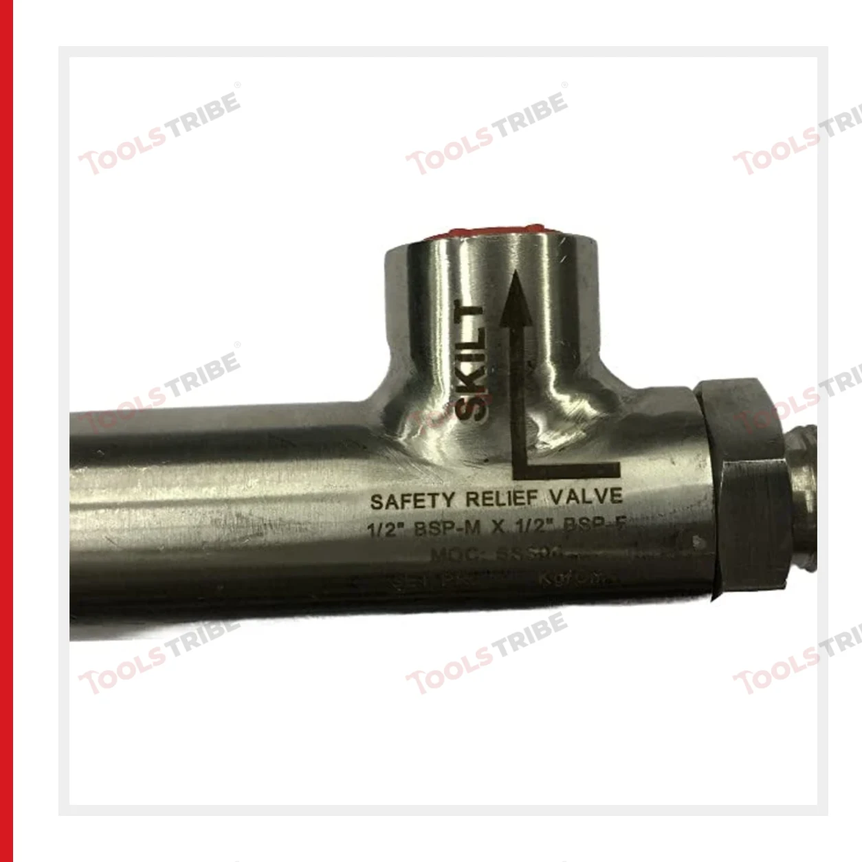 SAFTY VALVE OPEN BODY (1/2)SS