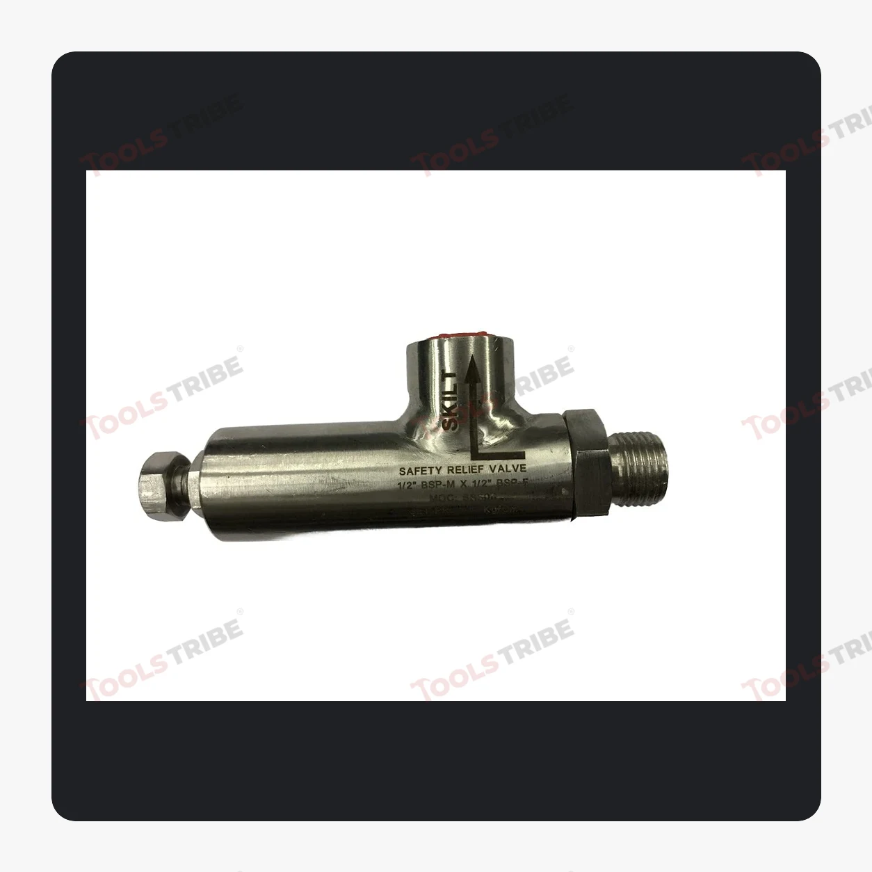 SAFTY VALVE OPEN BODY (1/2)SS