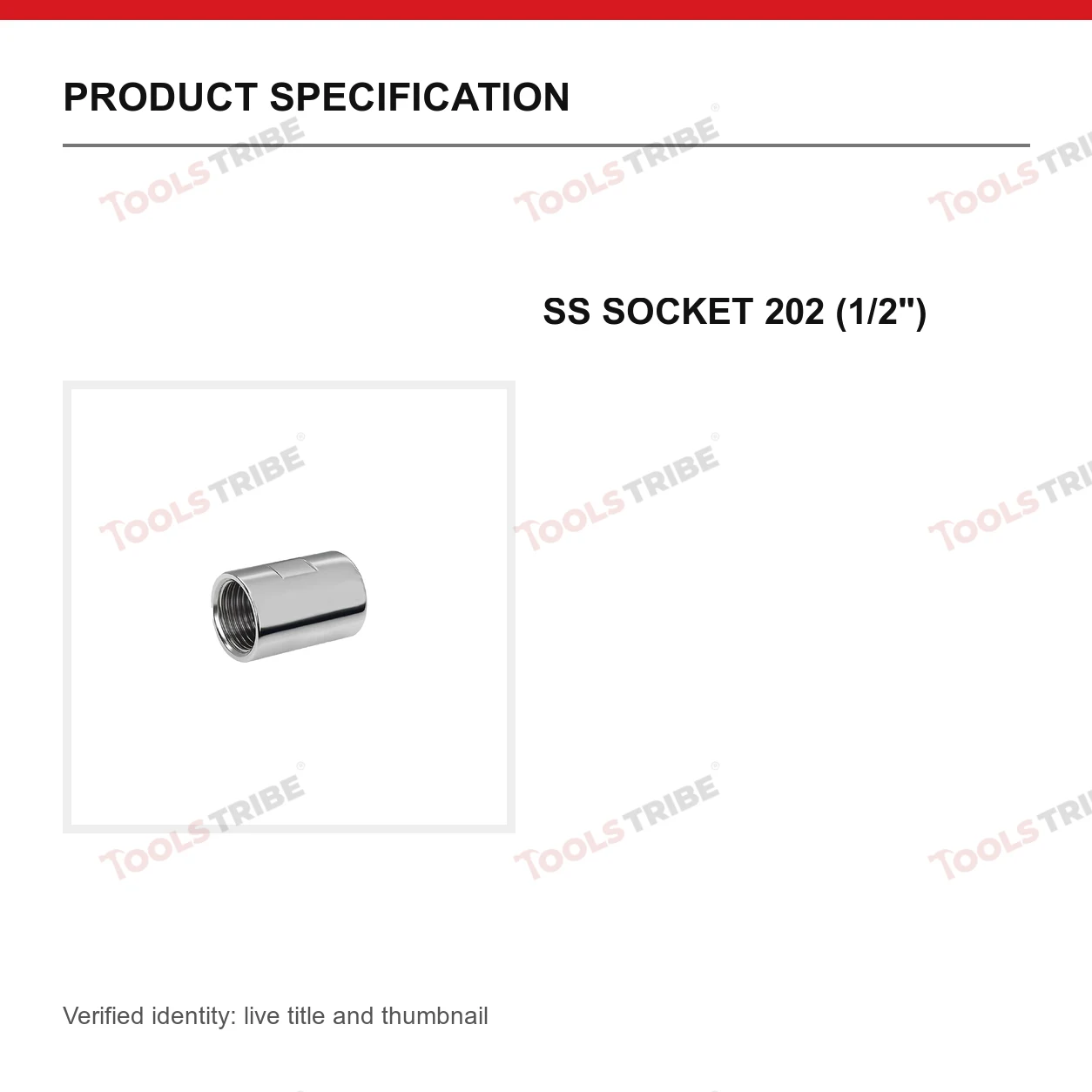 SS SOCKET 202 (1/2")