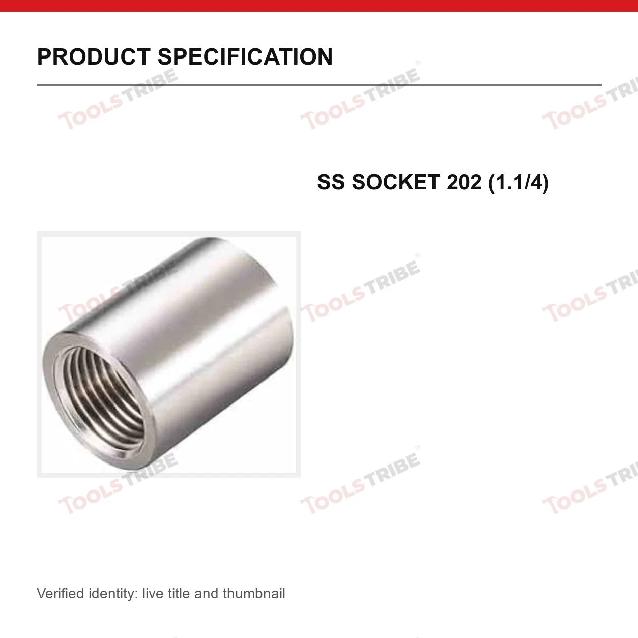 SS SOCKET 202 (1.1/4)