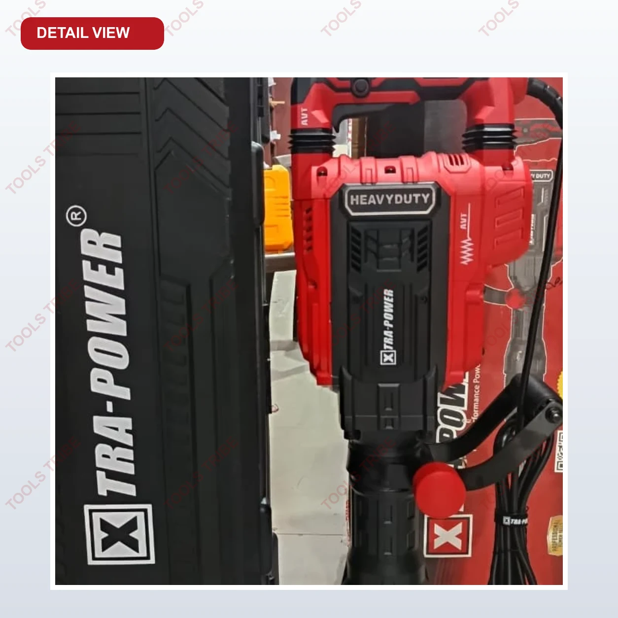 Xtra Power 1800 W 6-25 J 1400 RPM Electric Demolition Hammer XPT495