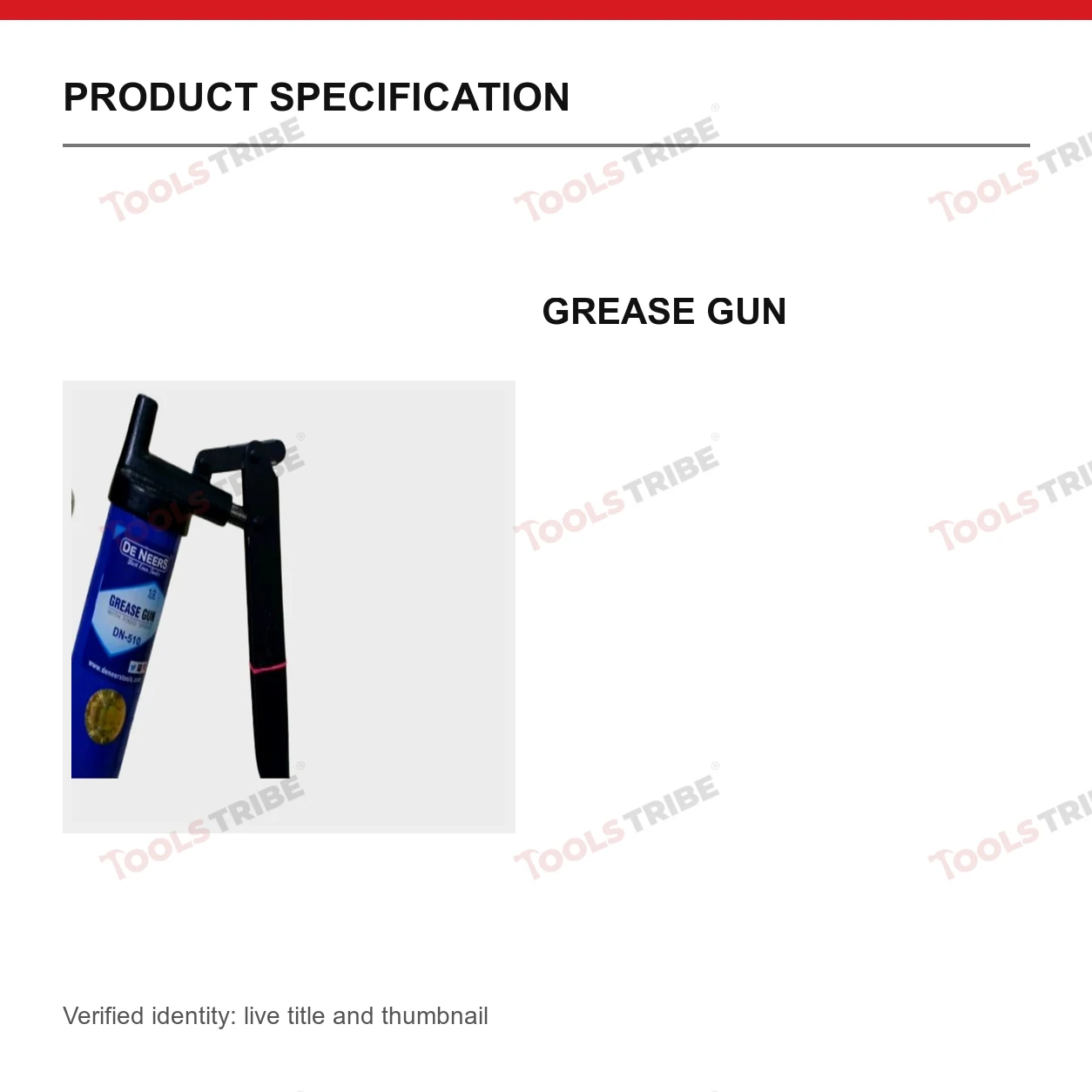 GREASE GUN