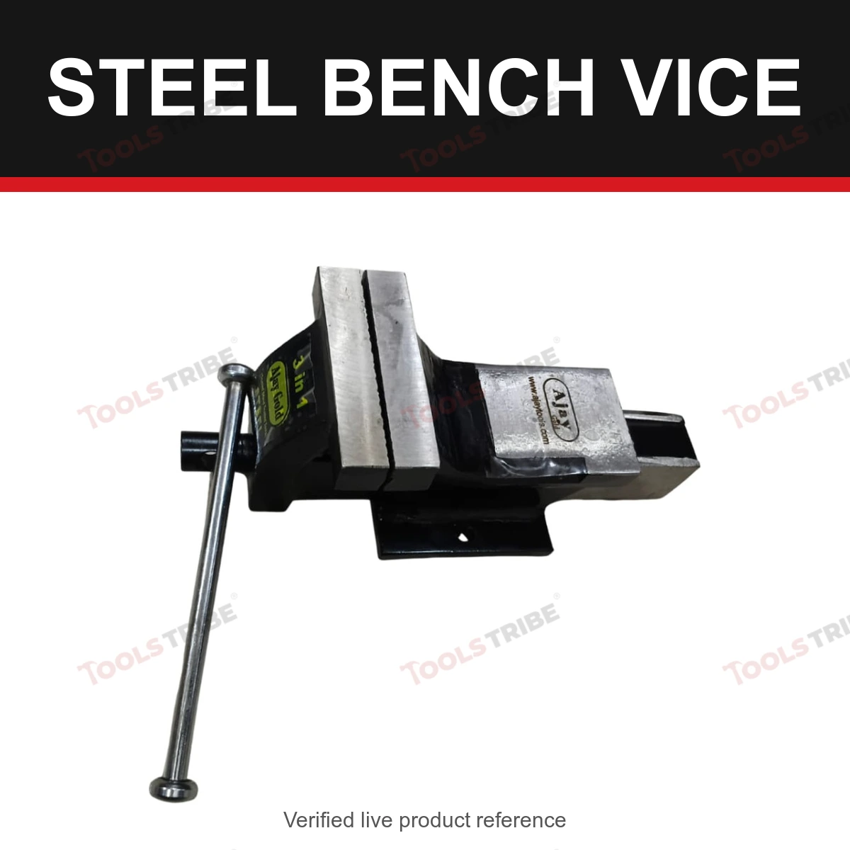 STEEL BENCH VICE