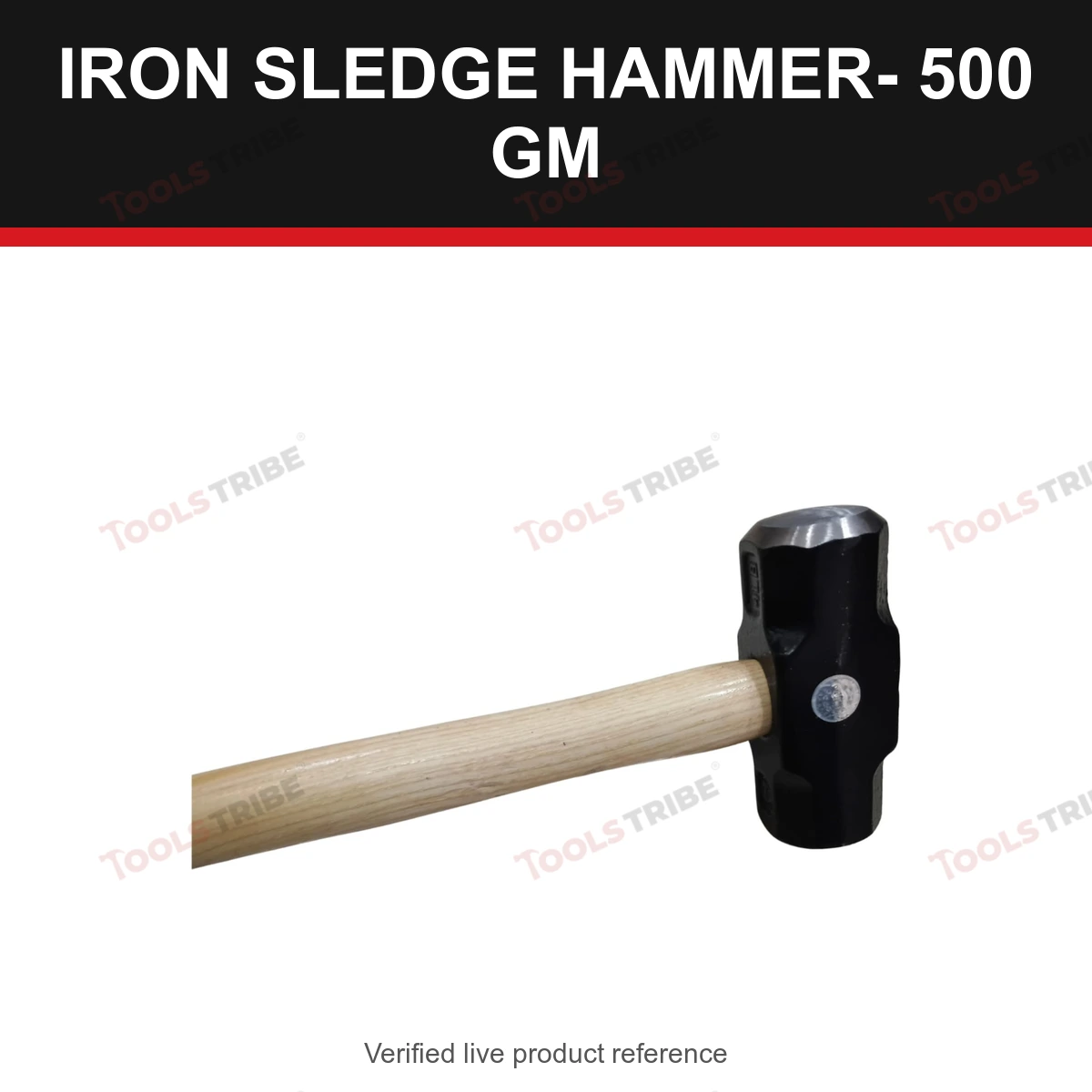 IRON SLEDGE HAMMER- 500 GM