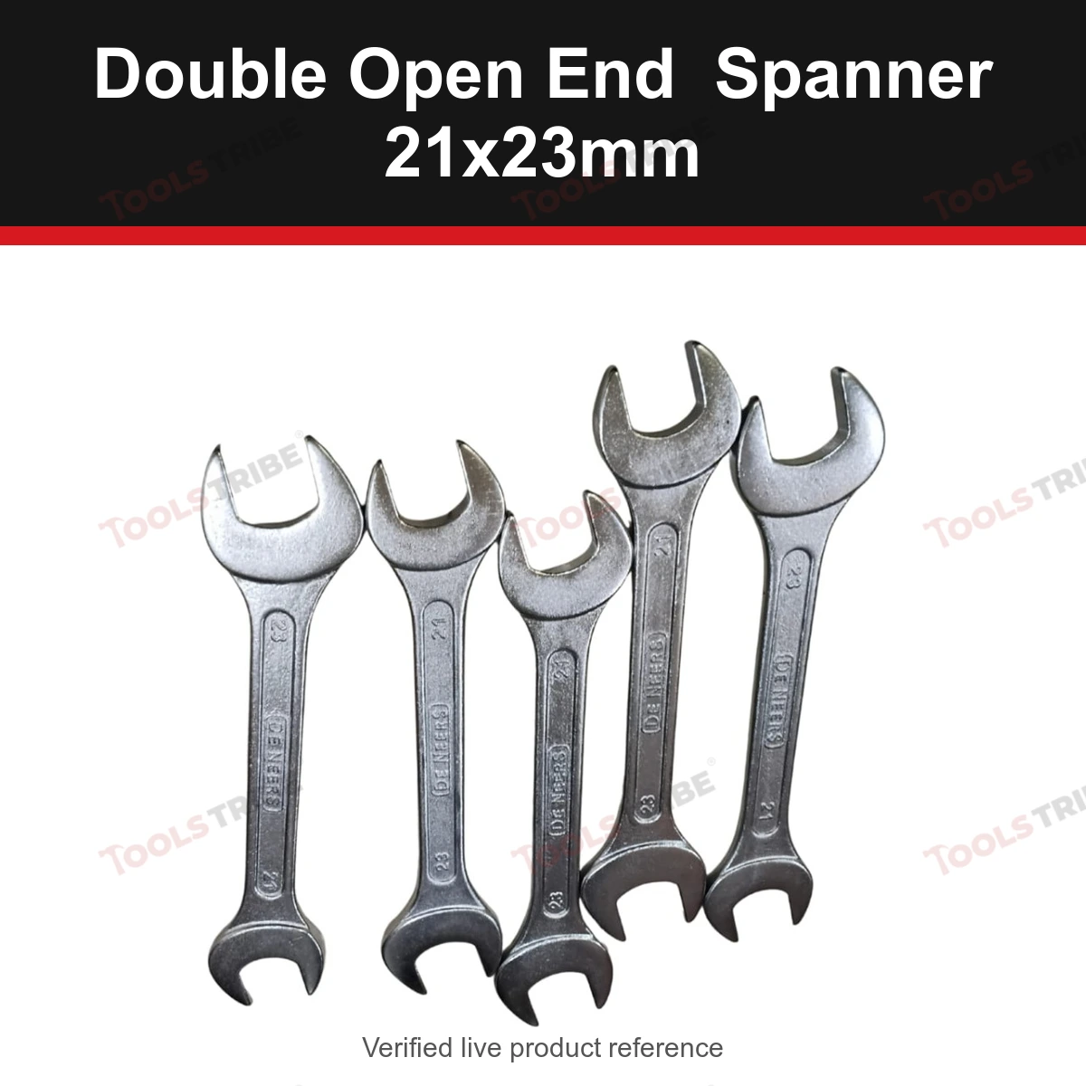 Double Open End  Spanner 21x23mm