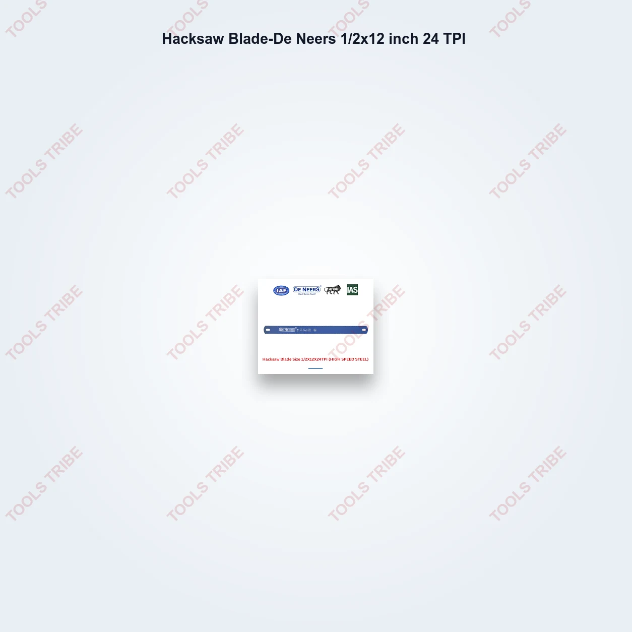 Hacksaw Blade-De Neers 1/2x12 inch 24 TPI