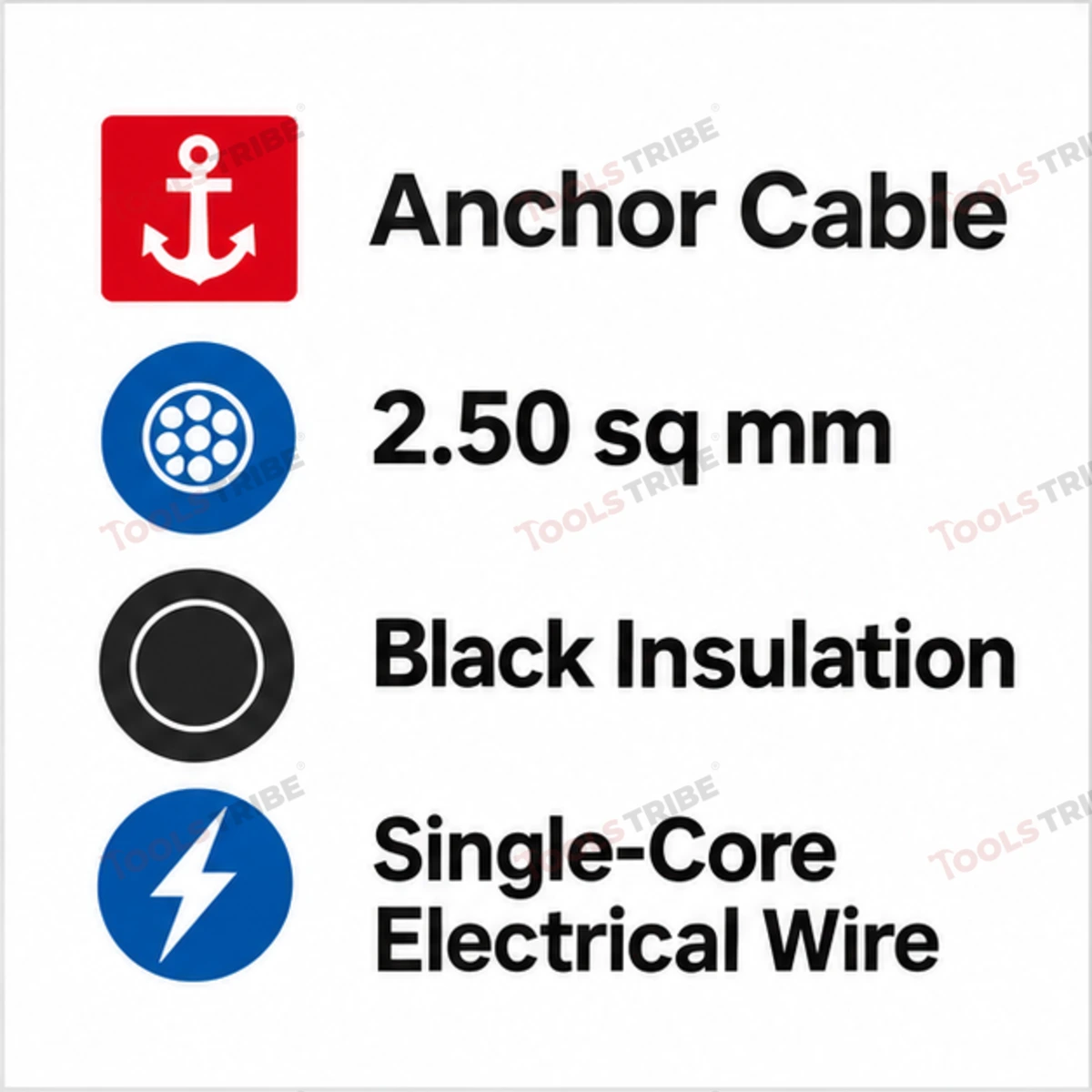 ANCHOR CABLE (2.50)