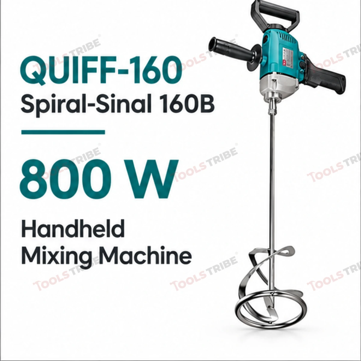 MIXER MACHINE QUIFF-160 SPIRAL-SINAL 160B - 800 W