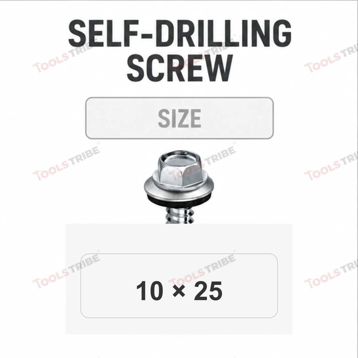 HEX Self-Drilling Screw(10*25)