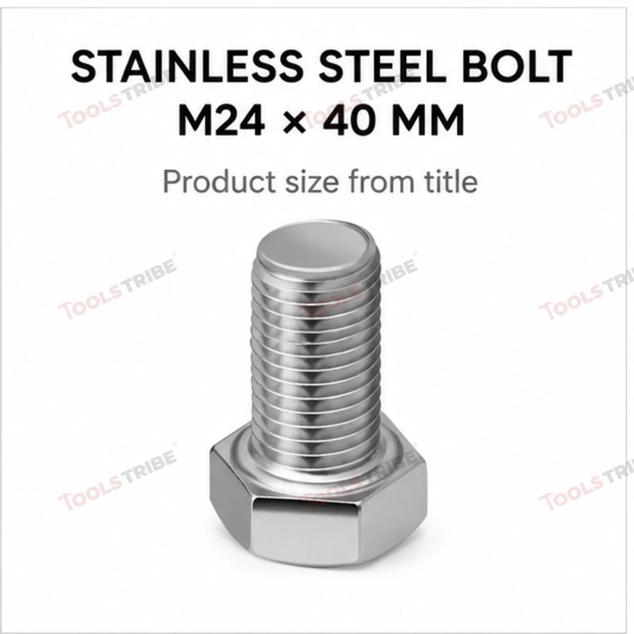 STAINLESS STEEL (SS-24*40 BOLT)
