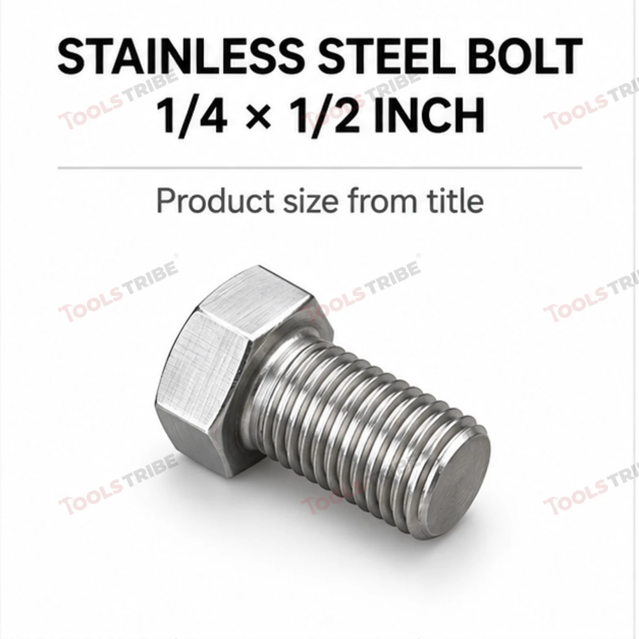 STAINLESS STEEL (SS-1/4*1/2 BOLT)