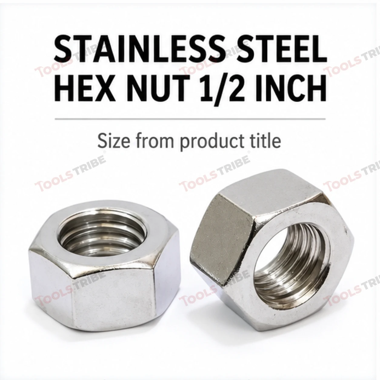 STAINLESS STEEL (NUT-1/2)