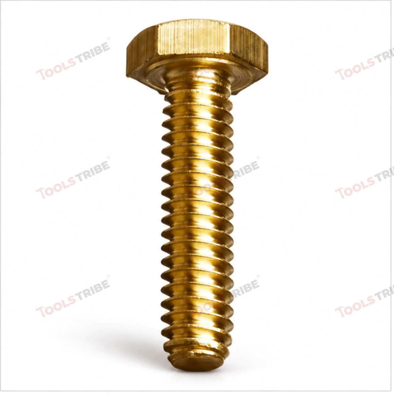 BRASS HEX BOLT(4*12)