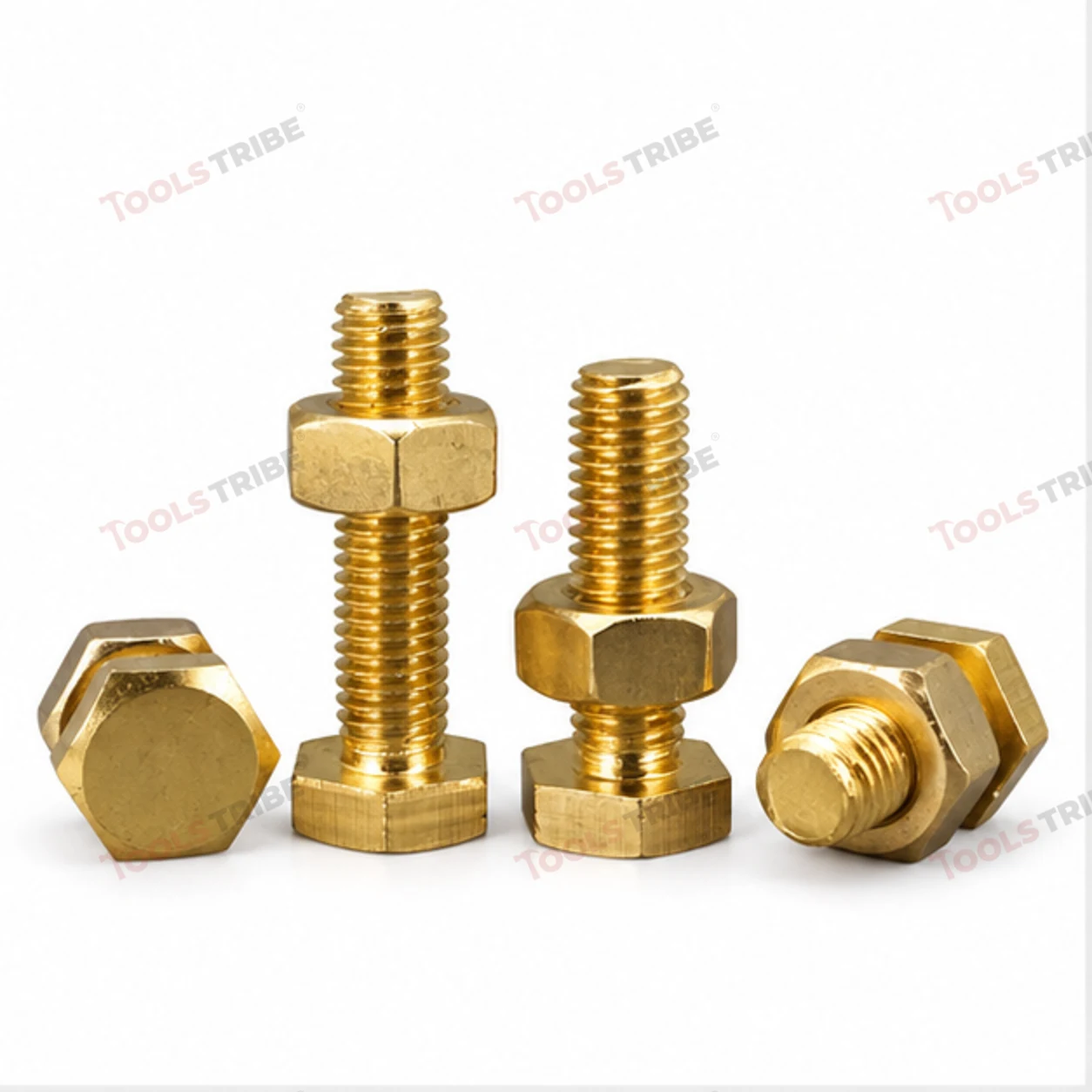 BRASS HEX BOLT(6*25)