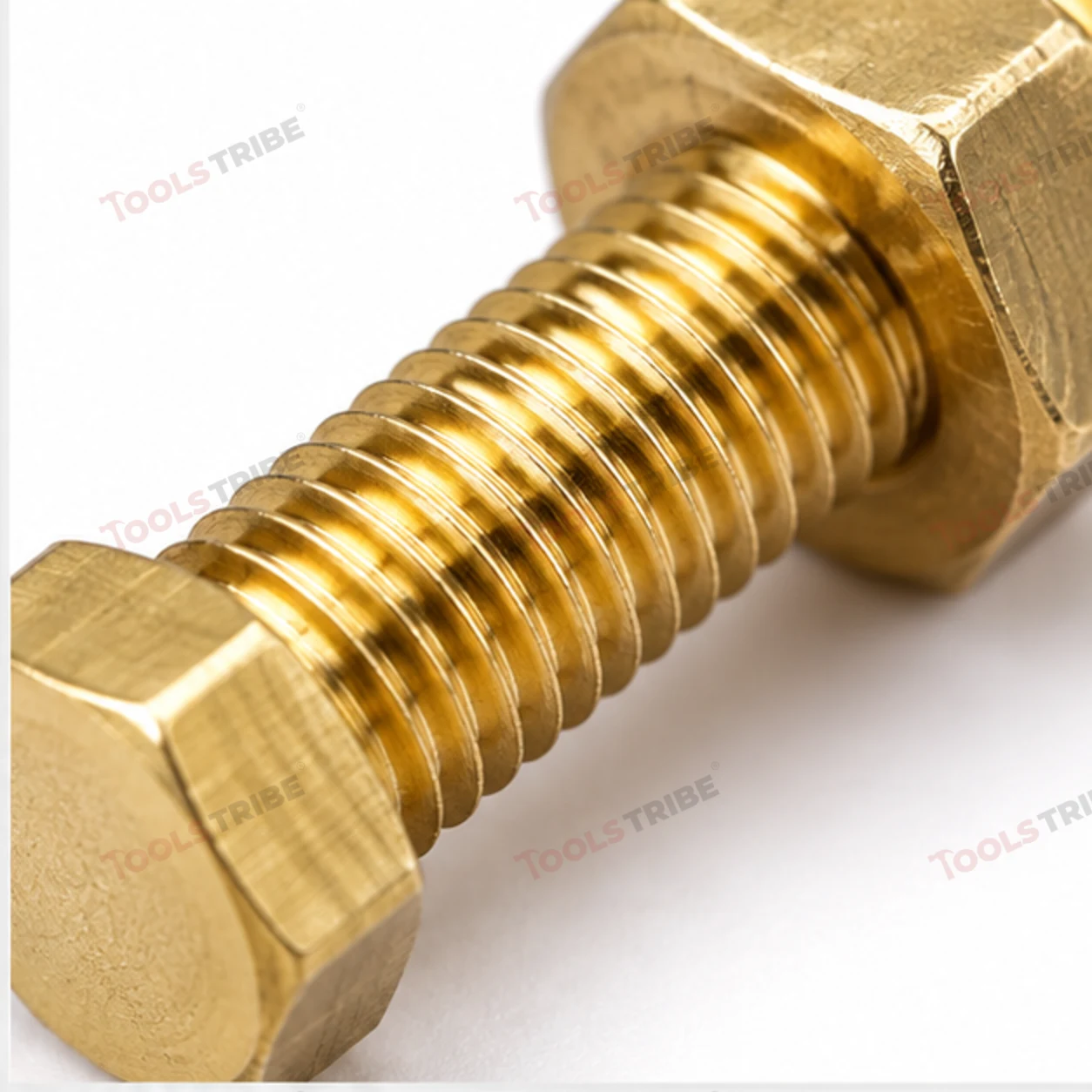 BRASS HEX BOLT(6*25)