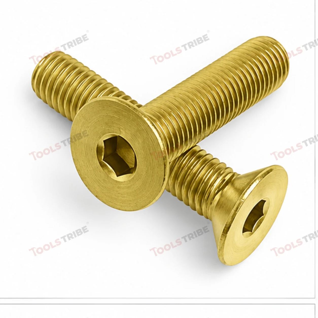 BRASS HEX BOLT (LN CSK-8*25)