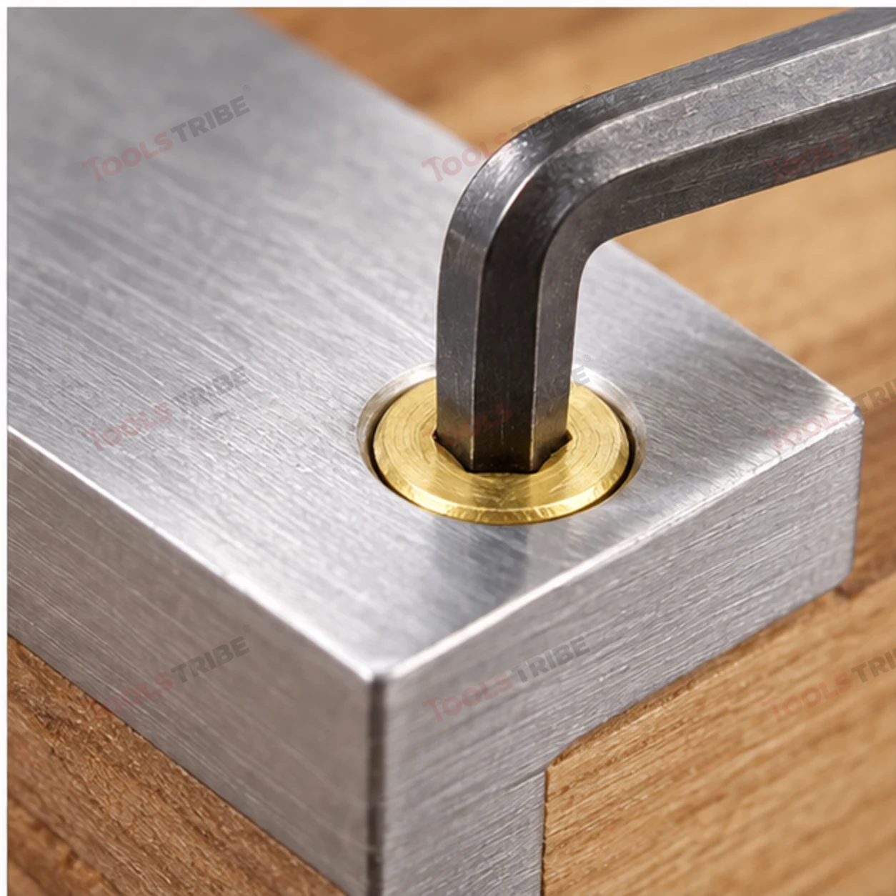 BRASS HEX BOLT(LN CSK--4*12)