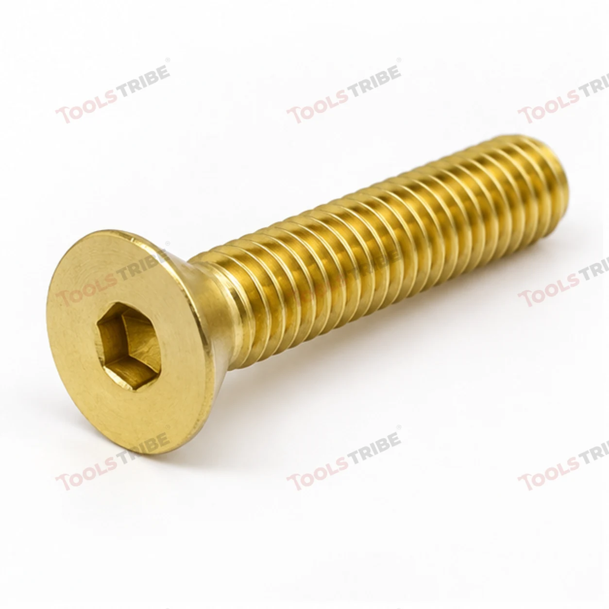 BRASS HEX BOLT(LN CSK--3*20)