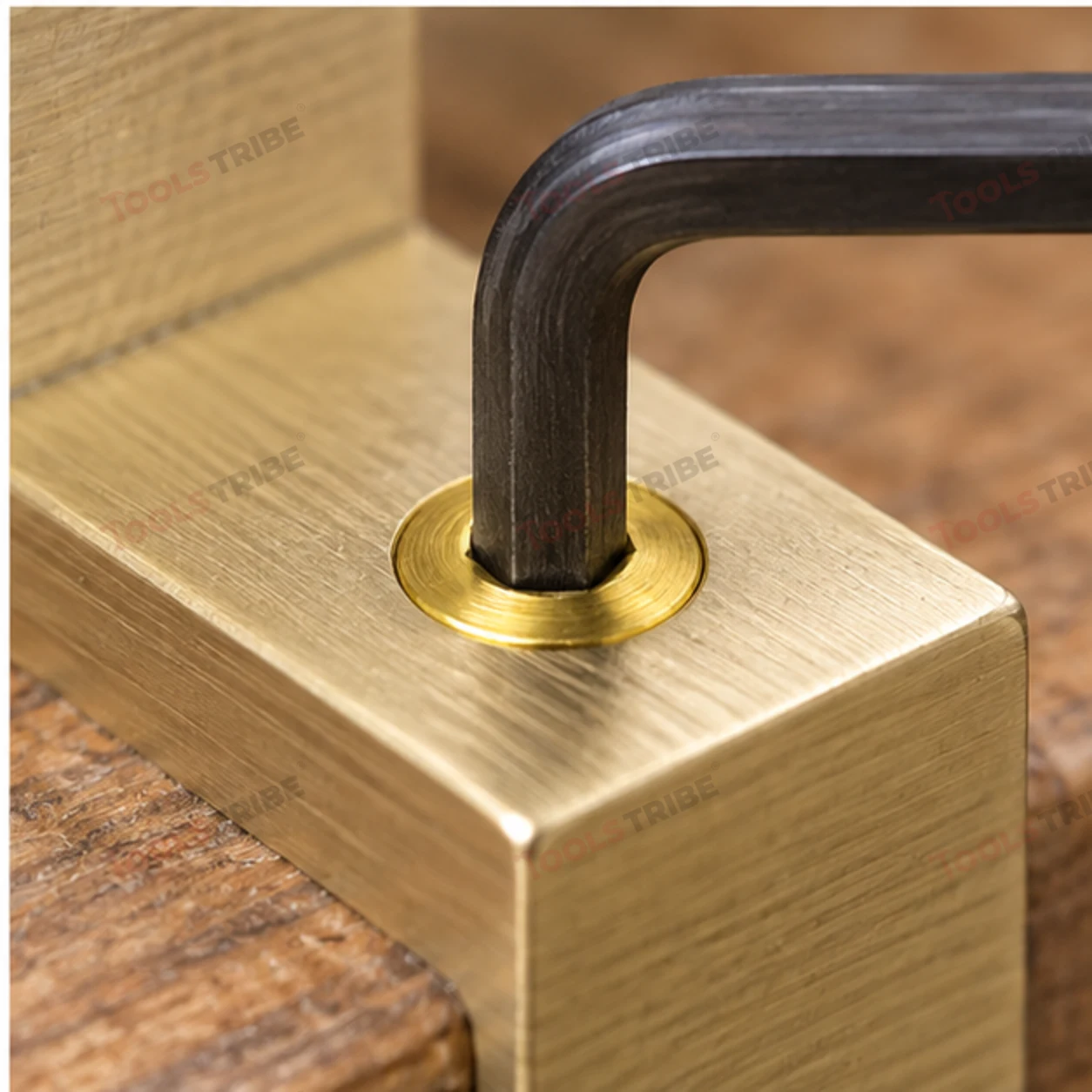 BRASS HEX BOLT(LN CSK--3*20)