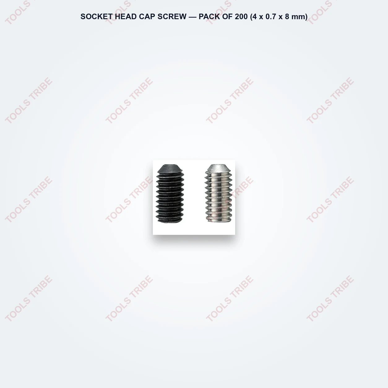 SOCKET HEAD CAP SCREW — Pack of 200 (4*0.7*8)