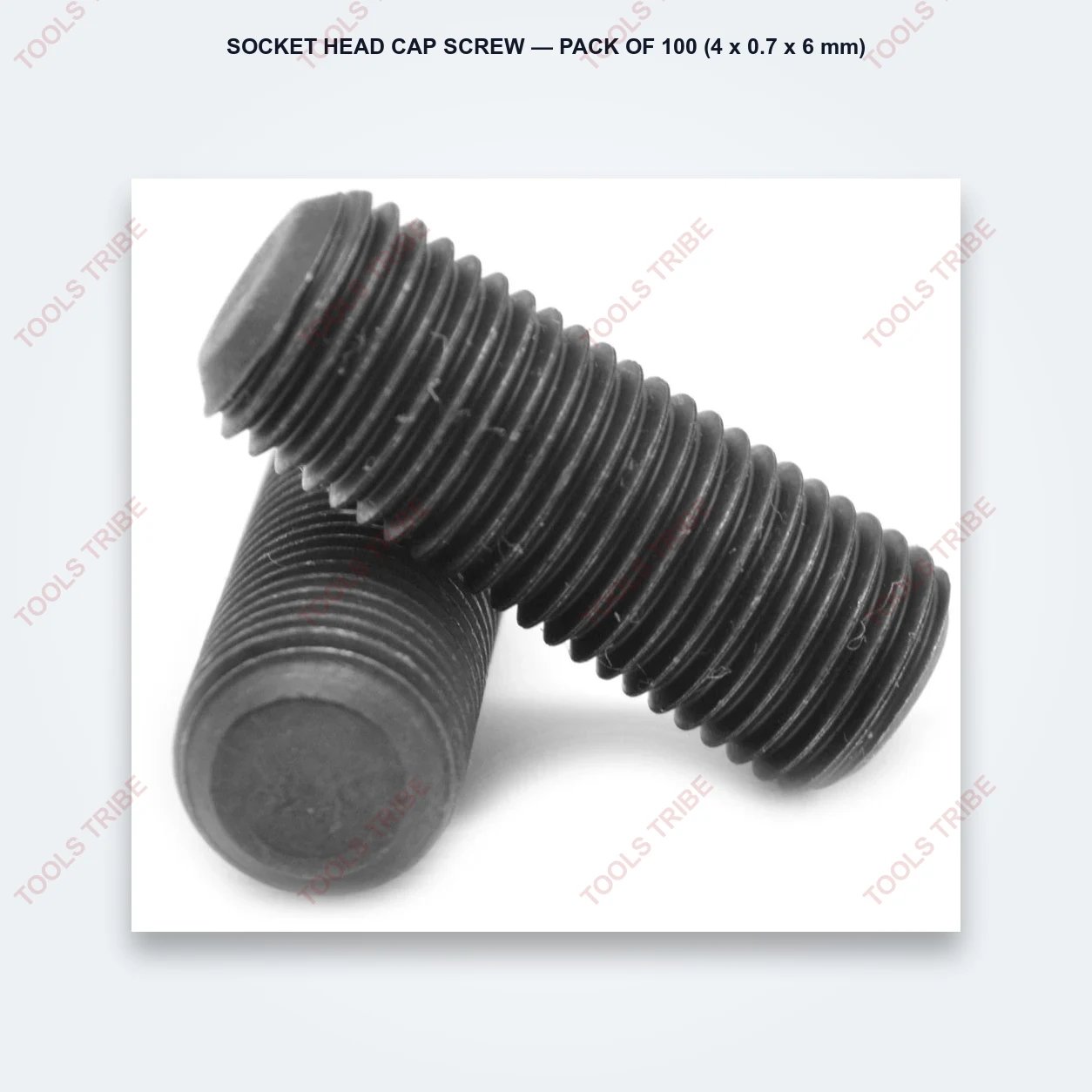SOCKET HEAD CAP SCREW — Pack of 100 (4*0.7*6)