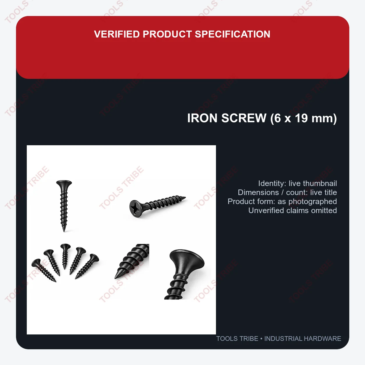 IRON SCREW(3.50*19)