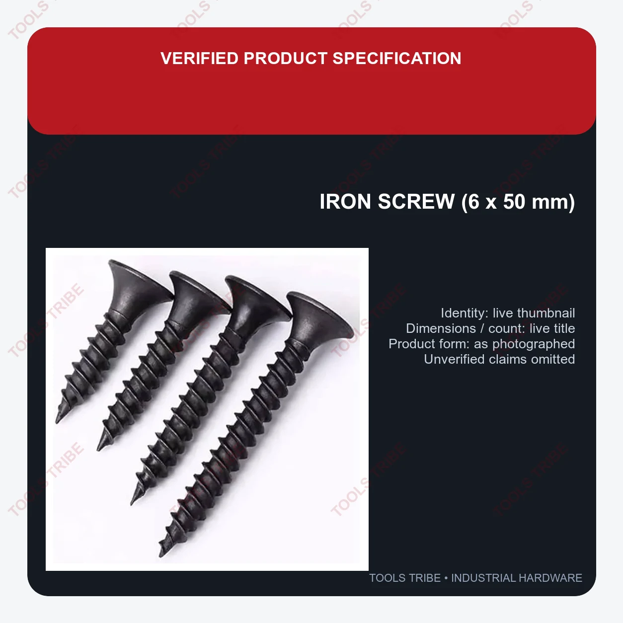 IRON SCREW(3.50*50)