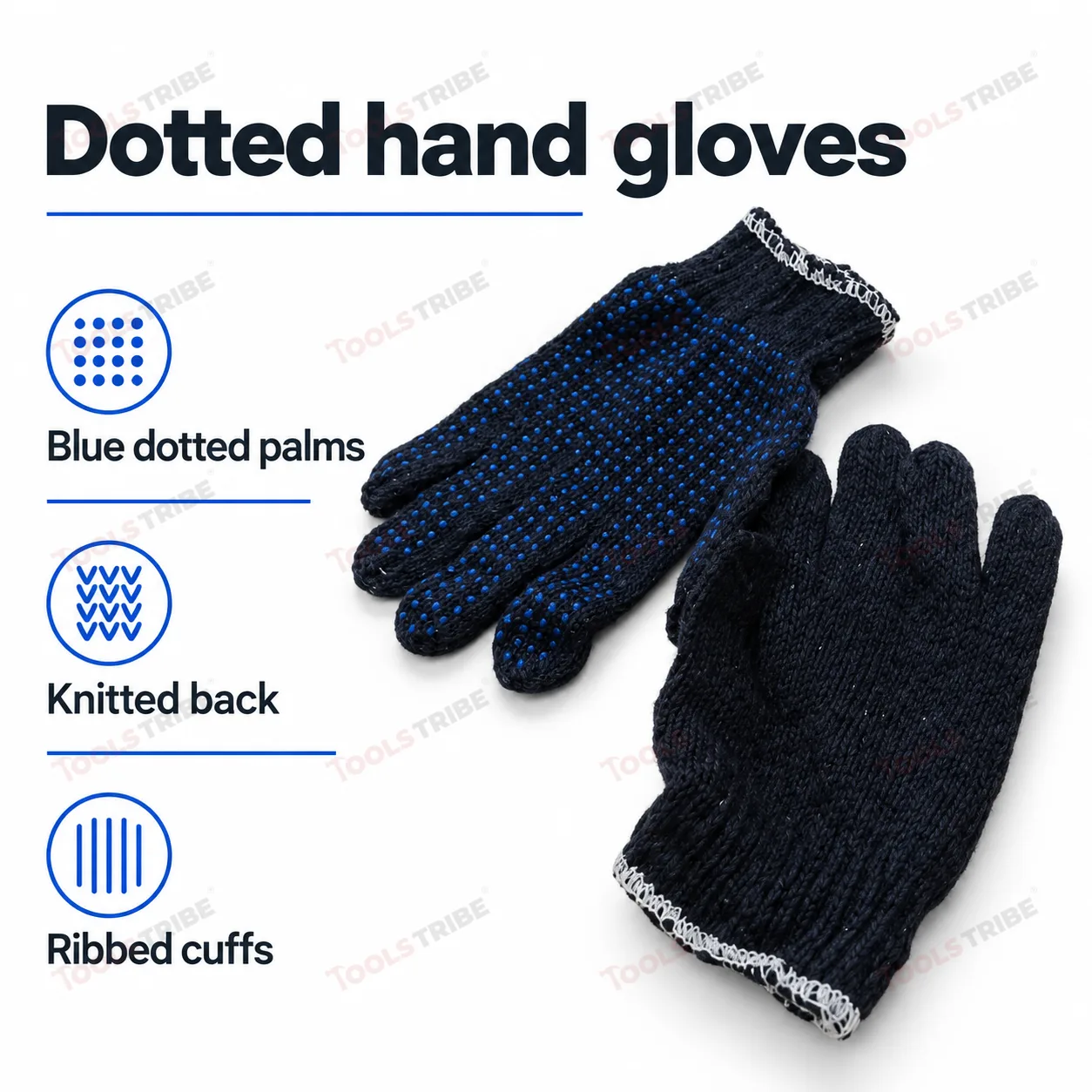 DOTED HAND GLOVES