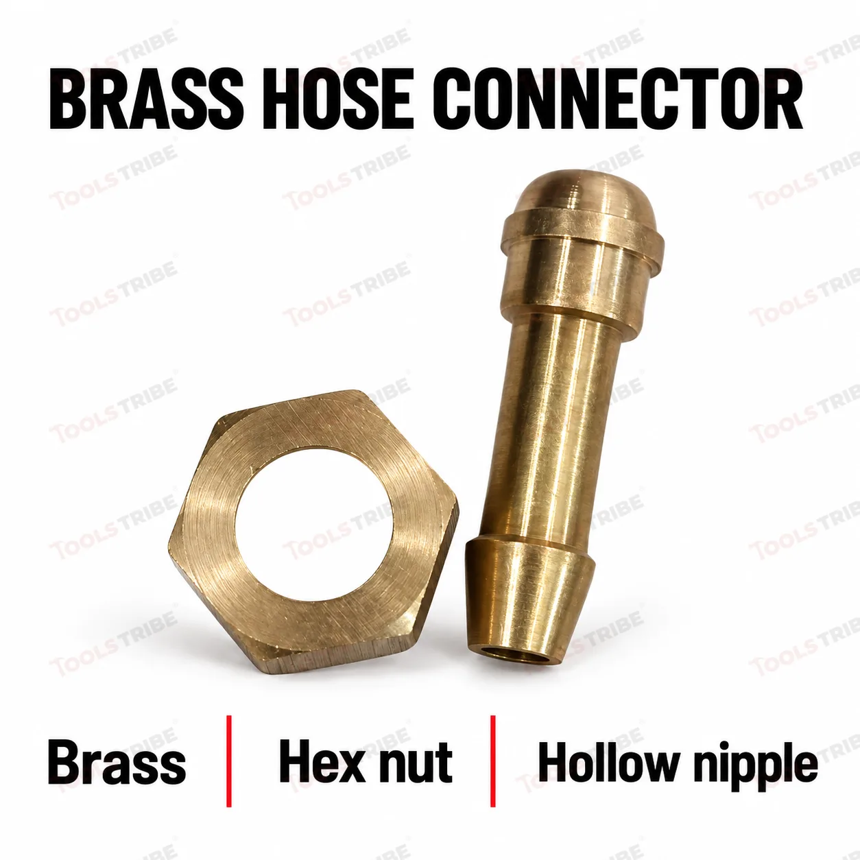 BRASS  HOSE CONNECTOR