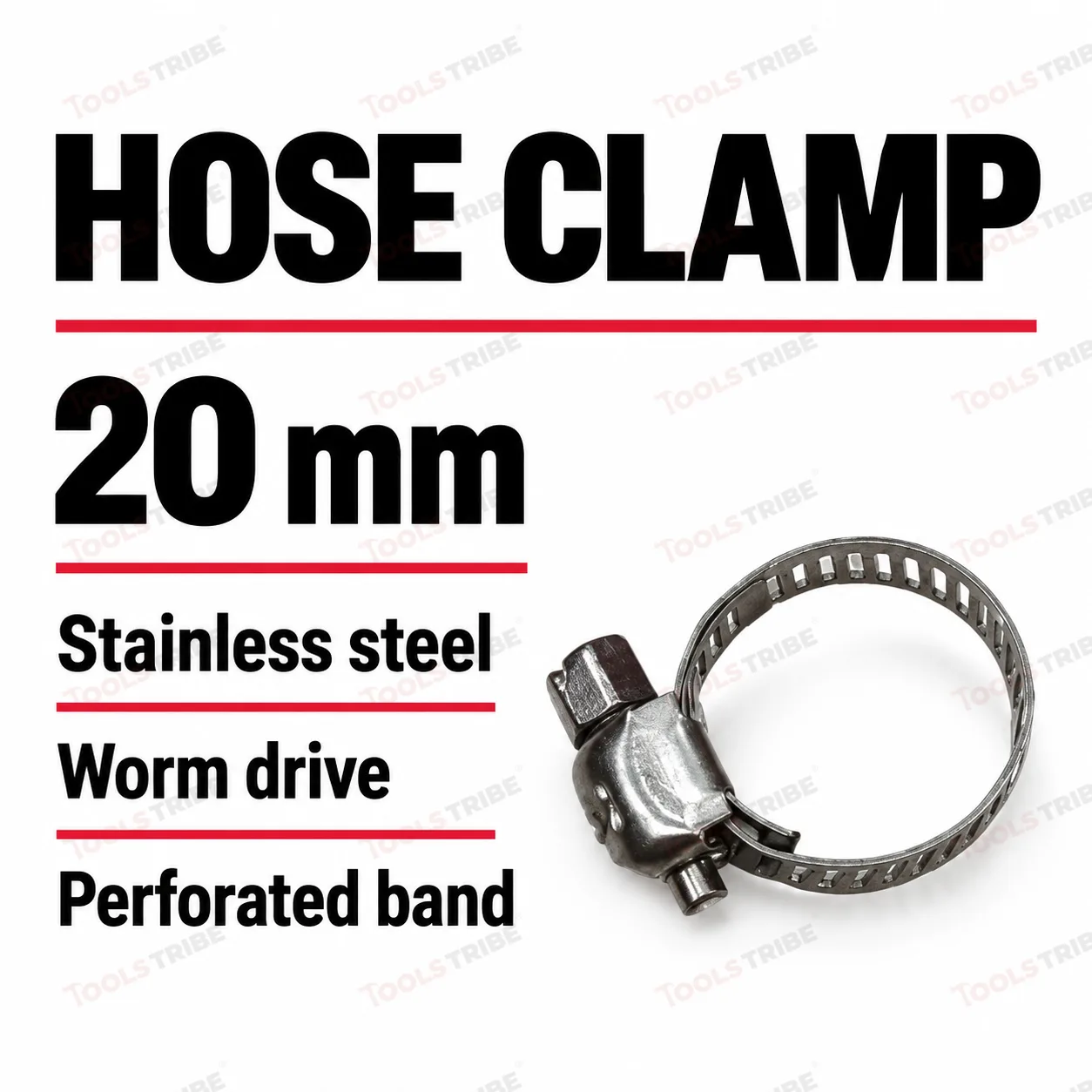 Hose Clamp Stainless Steel (20 MM)