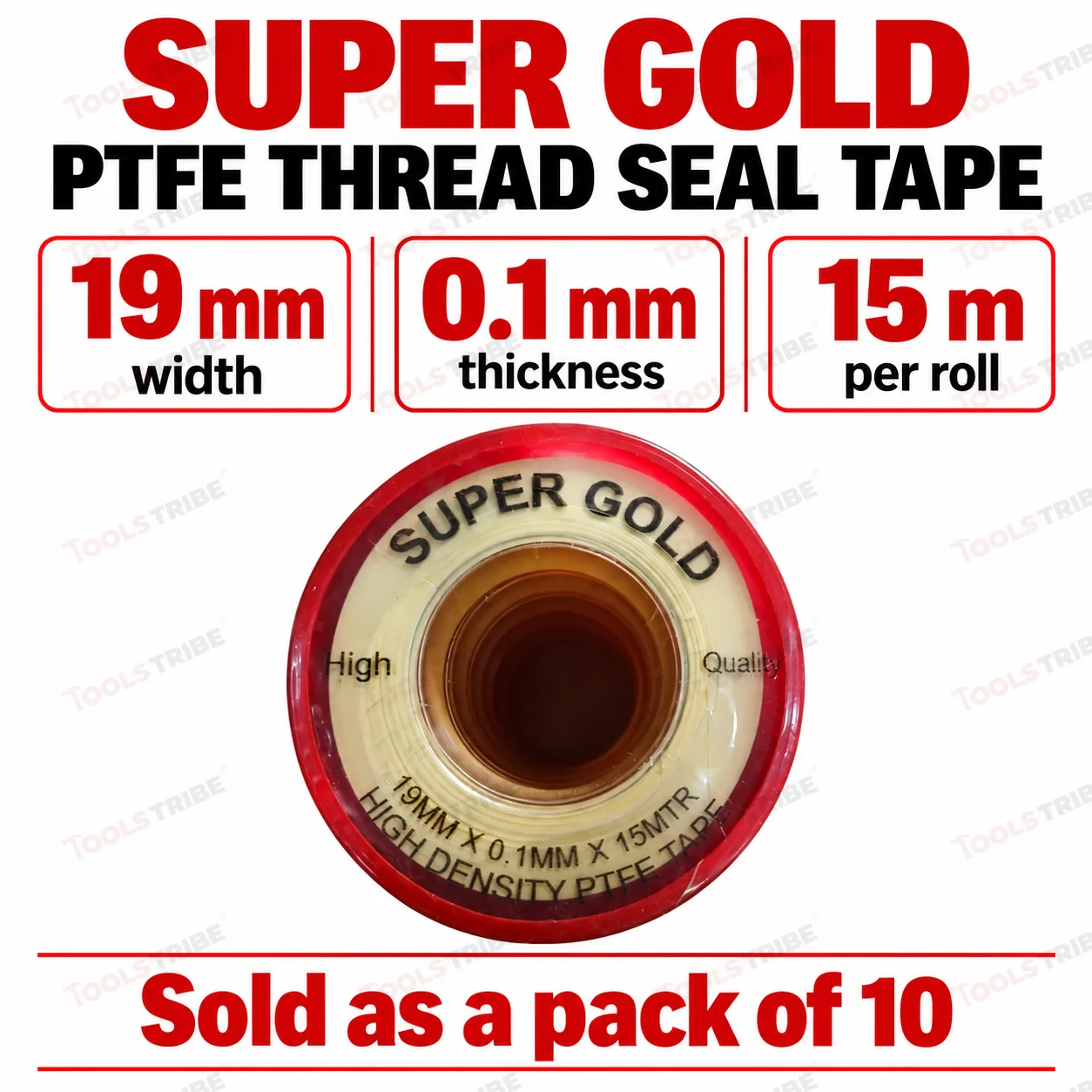 TAFELON TAPE 19MM*0.1*15MTR
