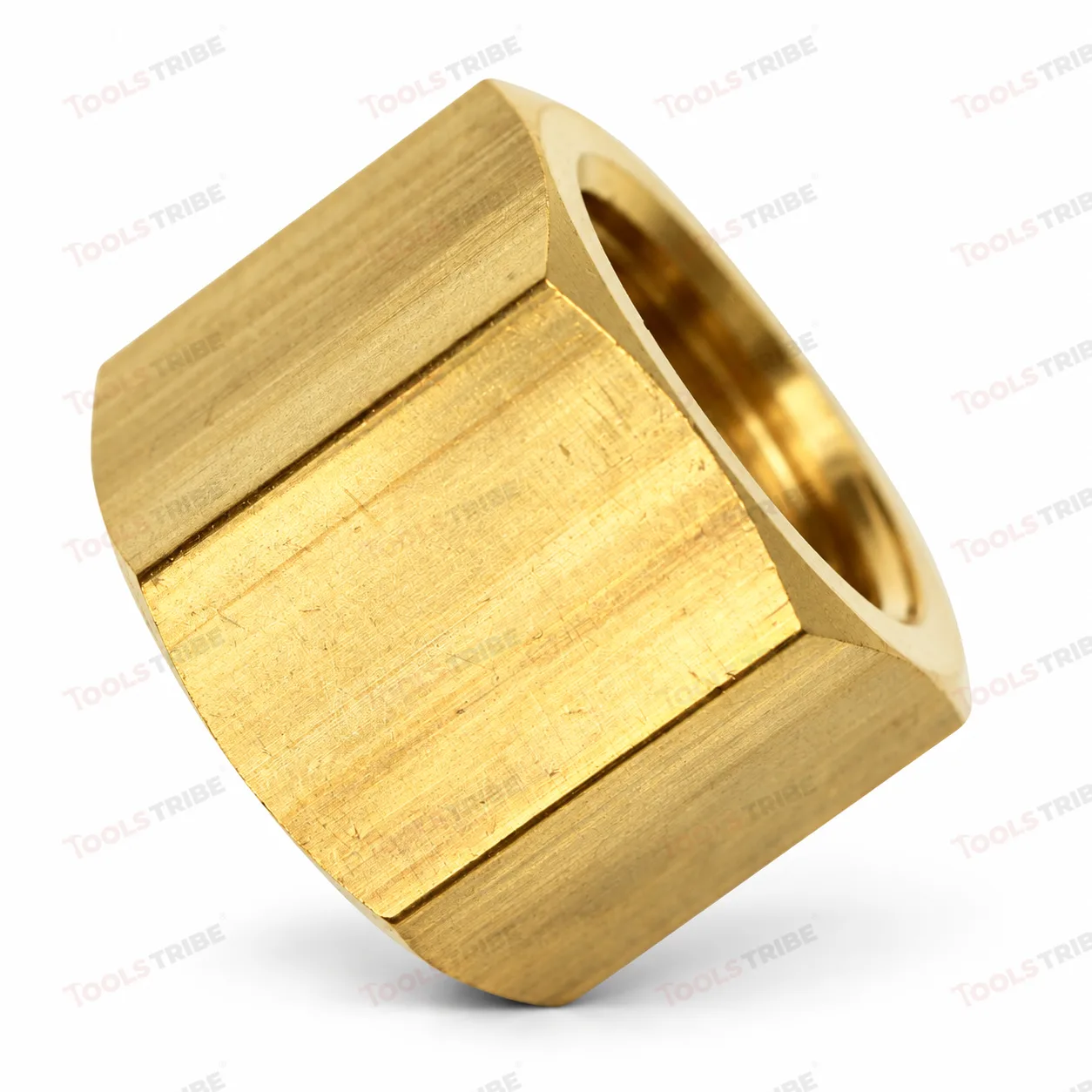 Brass CO2 Regulator Nut