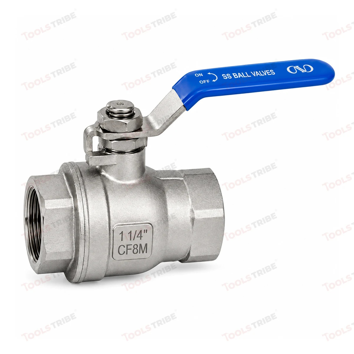 SS  BALL VALVE THREADED (32 MM)
