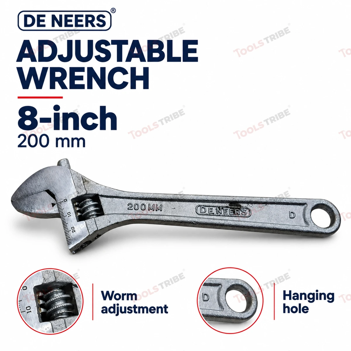 Adjustable wrench (8)