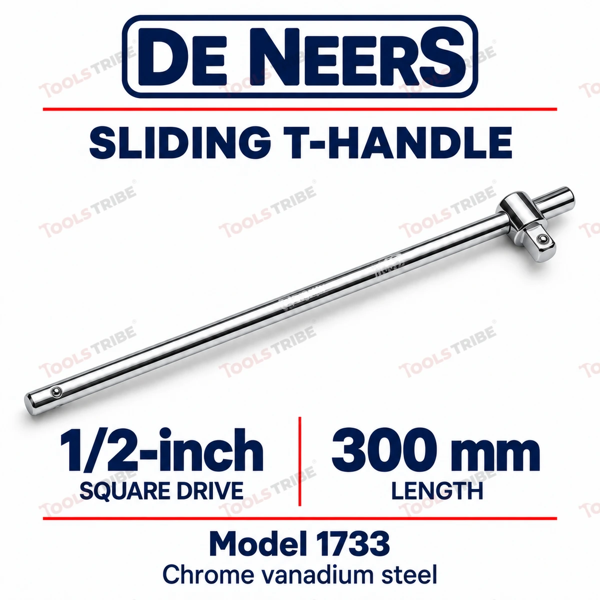 SQUARE DRIVE Sliding T-Handle