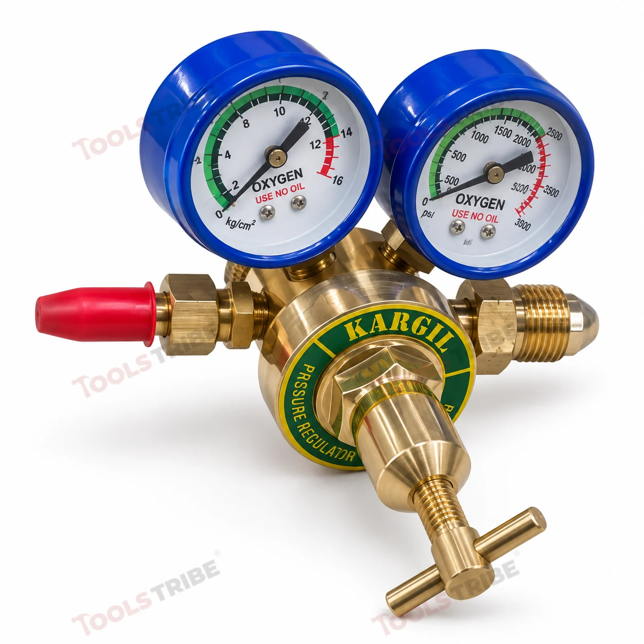 Double Gauge Oxygen Regulator |