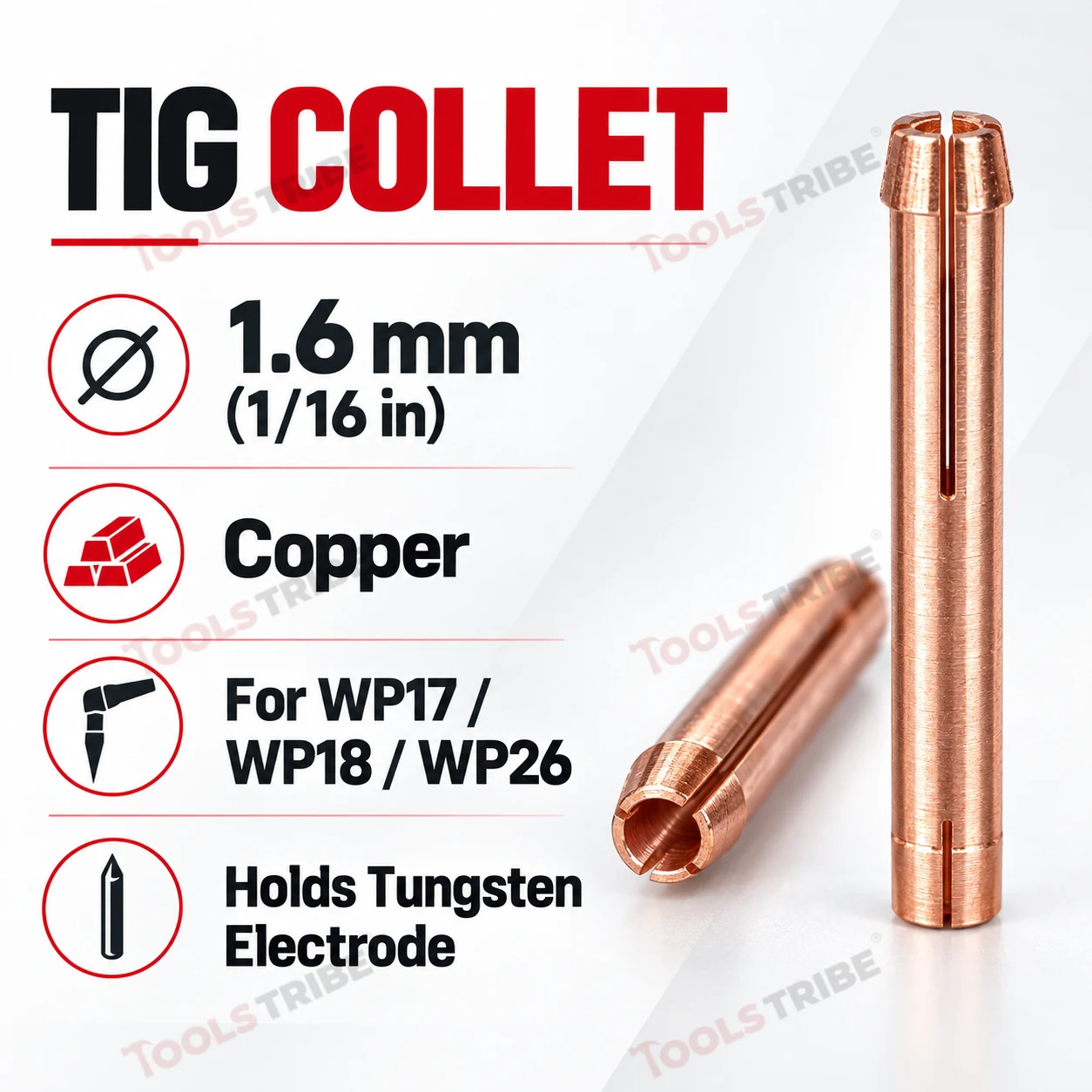 TIG WELDING COLLETS 1.6MM