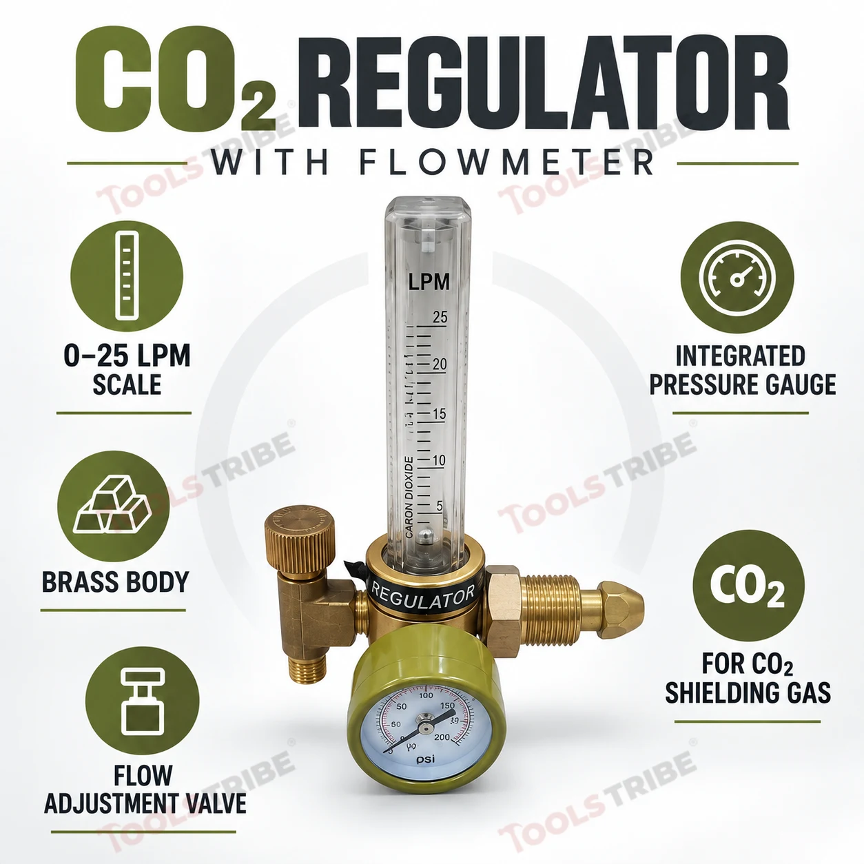 GAS REGULATOR CO2 ALL IN ONE