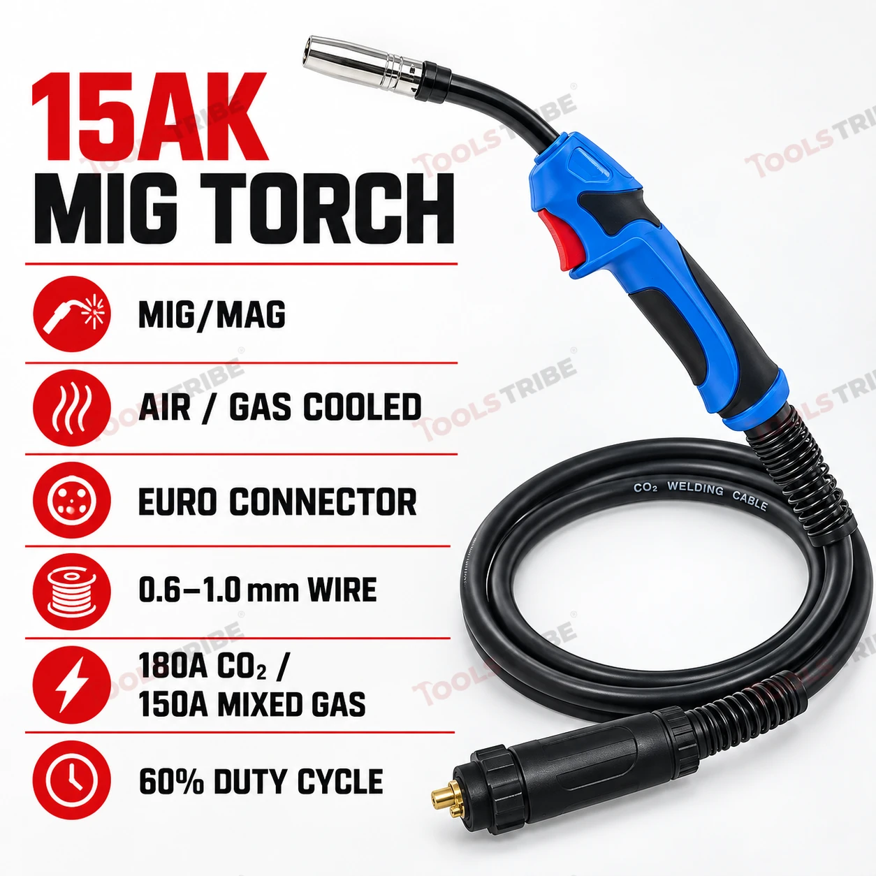 MIG WELDING TORCH--15 AK