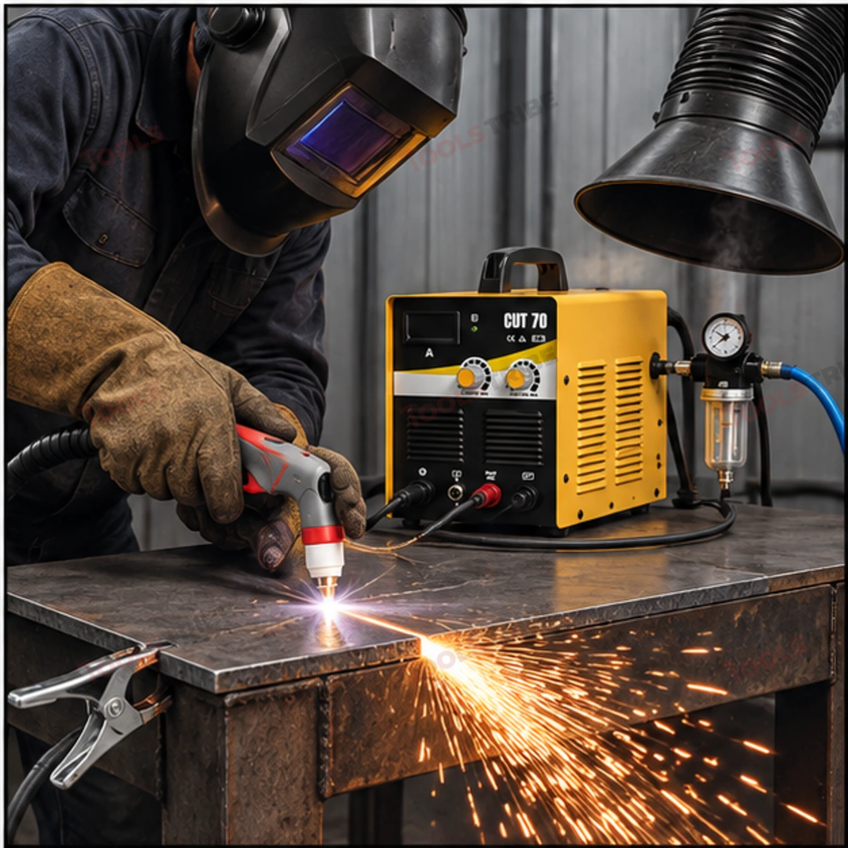 PLASMA CUTTING MACHINE( CUT-70E 3-PH AIR)