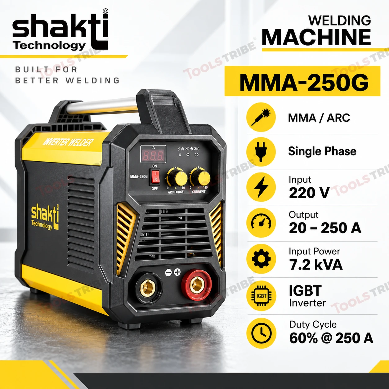 WELDING MACHIN(MMA/ARC-250G 1-PH )