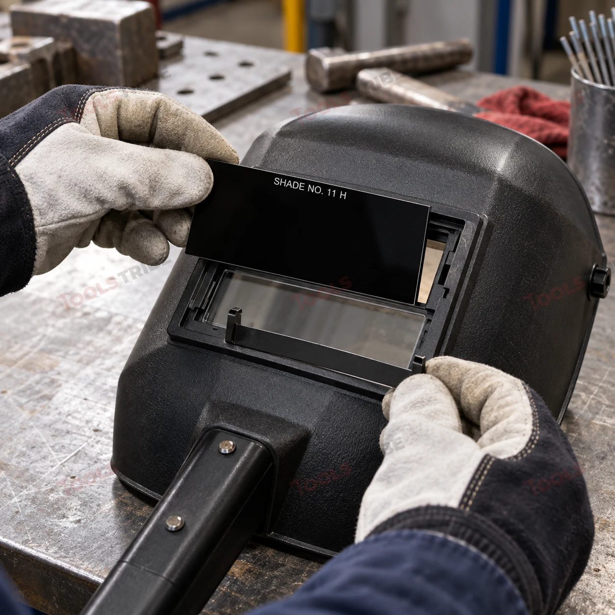 Black Welding GLASS