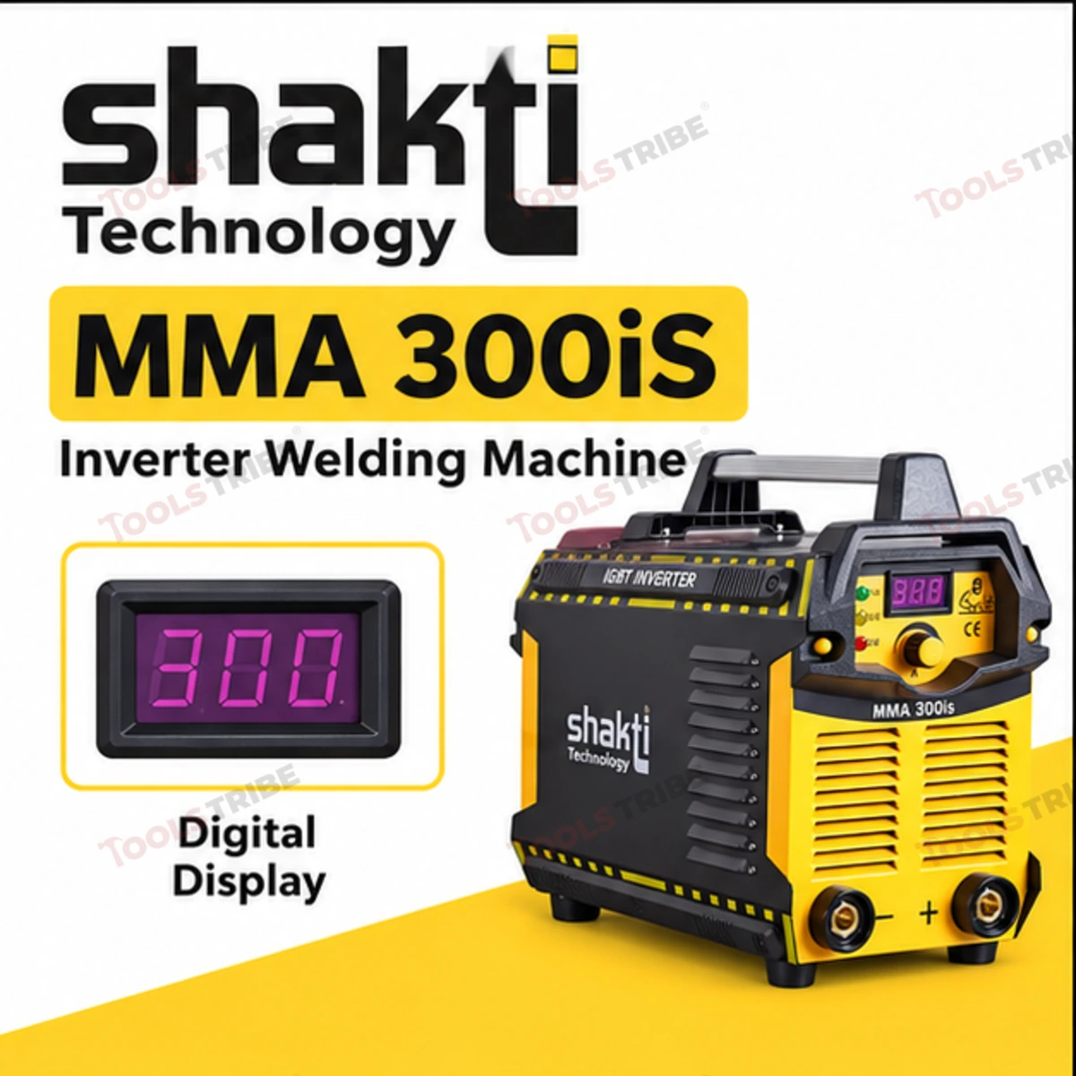 WELDING MACHIN (MMA-300I 3-PH) - BLACK