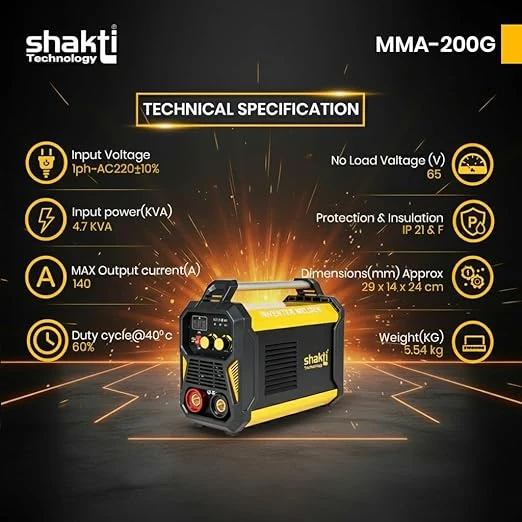 WELDING MACHIN (MMA-200G 1-PH)