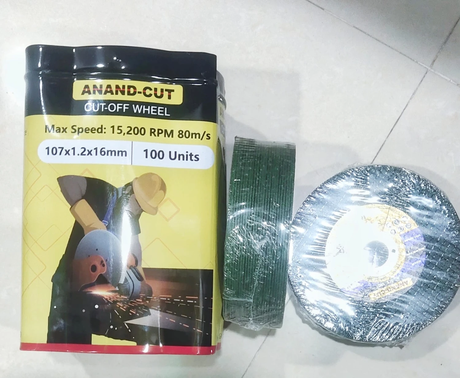 CUT-OFF WHEEL 4" ANAND
