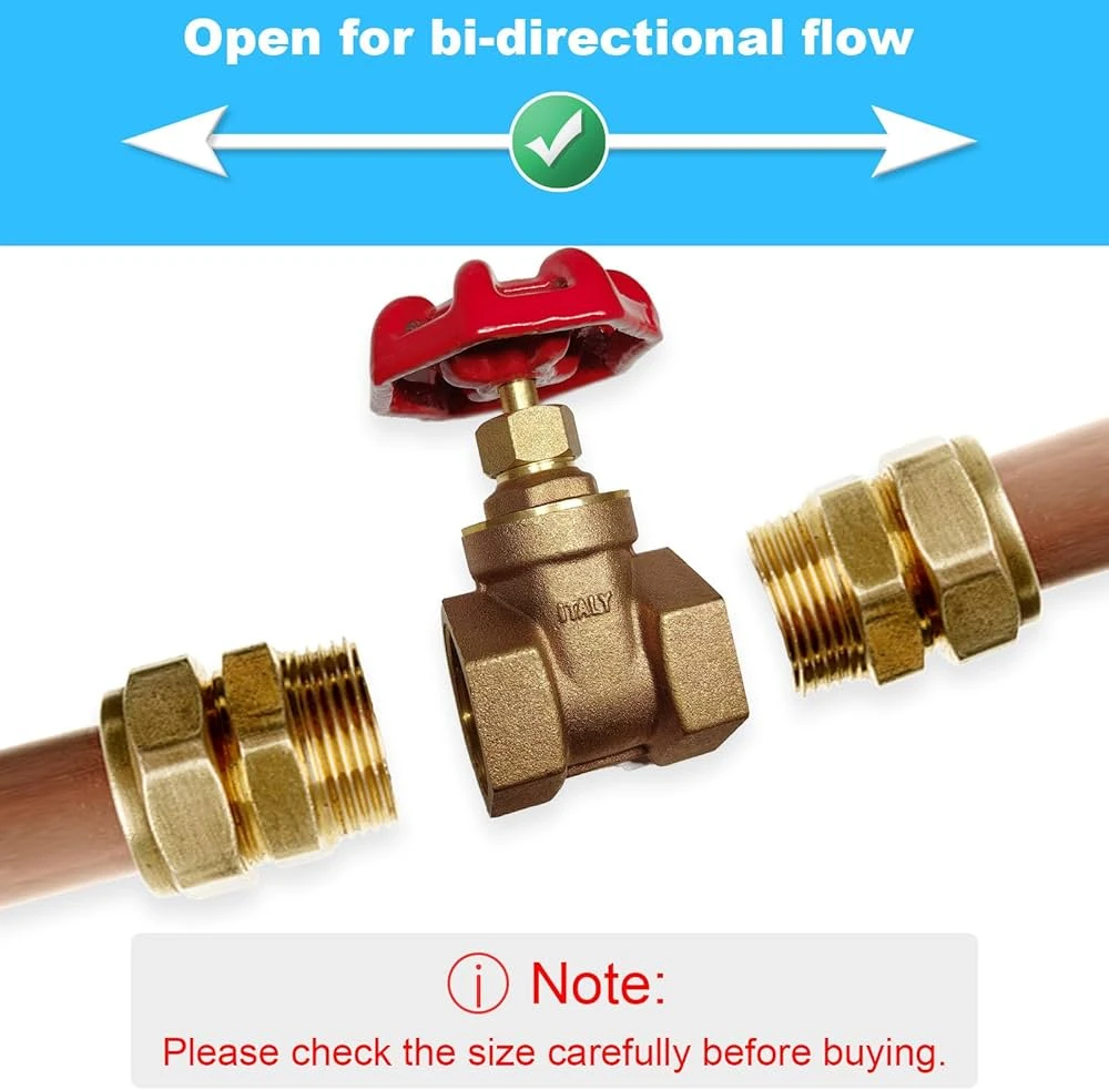 VALVE 1/2 BRASS GAUGE